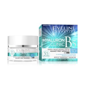 Crema anti rid de zi si noapte Eveline Hyaluron Clinic 30+