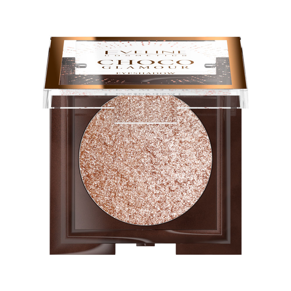 Fard de pleoape Eveline Choco Glamour Moon Sparkle Nr. 1 - imagine 2