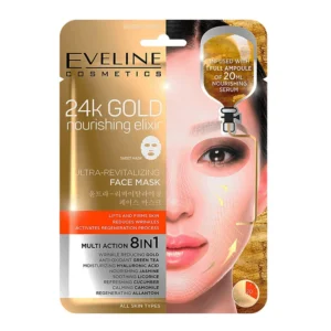 Masca fata Eveline 8in1 24K Gold Nourishing Elixir